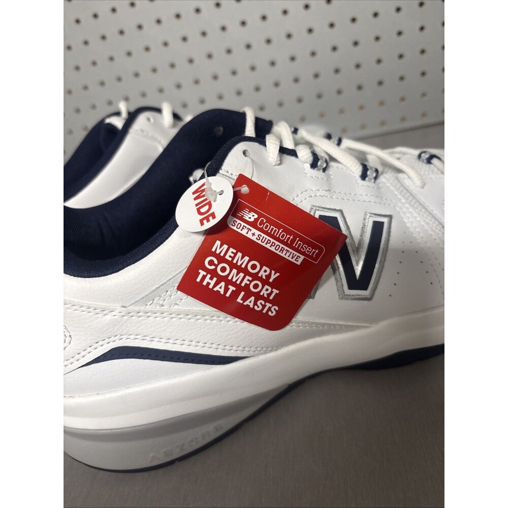 New Balance 608v5 Shoes Mens 12 4E EEEE Extra Wide White Blue MX608WN5 NWT NEW - Picture 13 of 15